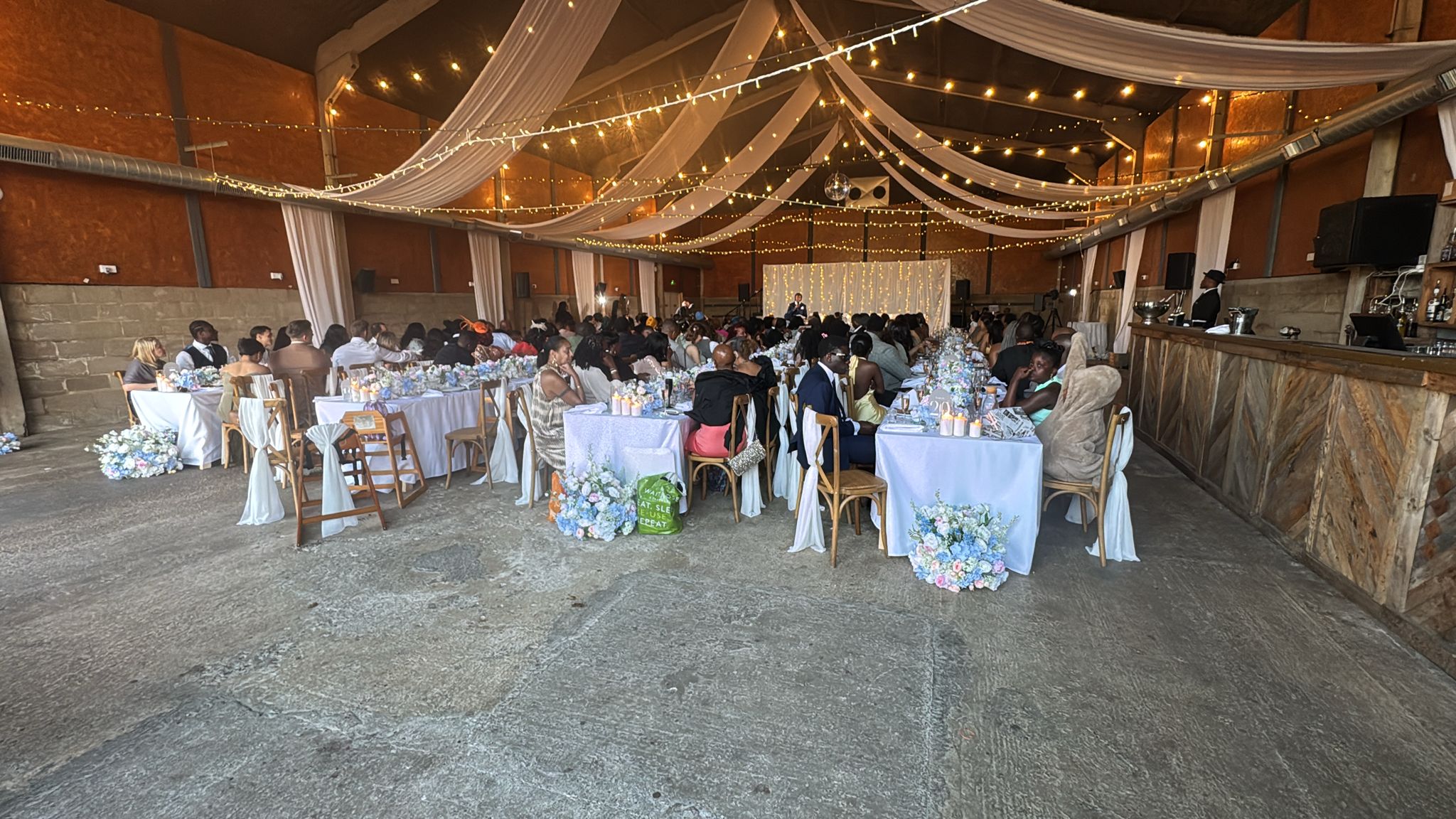 wedding gathering